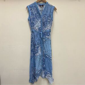 Johnny Was Bandana Asymmetrical Dress